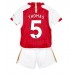 Cheap Arsenal Thomas Partey #5 Home Football Kit Children 2023-24 Short Sleeve (+ pants)